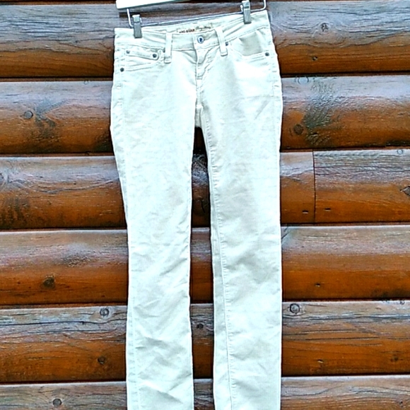 👖BIG STAR ⭐  Off White Remy Skinny low-rise fit  24 Long - Picture 1 of 16